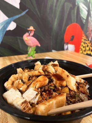 Teriyaki chicken bowl