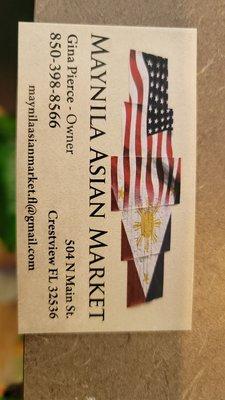 Maynila Asian Market