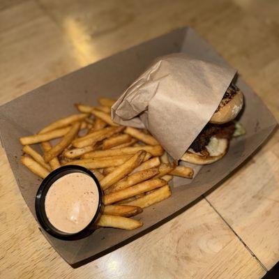 Cold Fries :/ Old Bacon, Mid Burger.