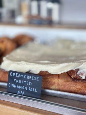 Cream Cheese Frosted Cinnamon Roll
