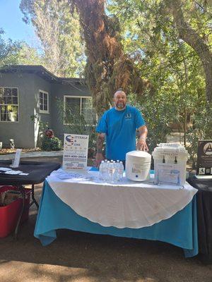 Here I am at a Littlerock, CA. Chamber luncheon.