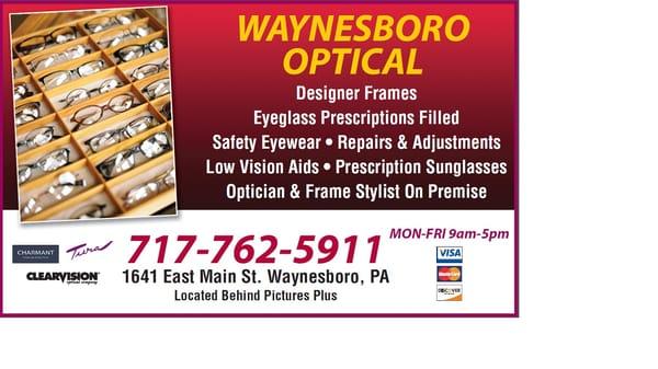 Waynesboro Optical Co Inc