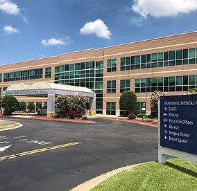 Main office in North Little Rock, directly across from Baptist Health Hospital