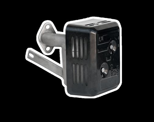 GX160200 Carbon monoxide reduction muffler eliminates 99.1% of the carbon monoxide emissions
