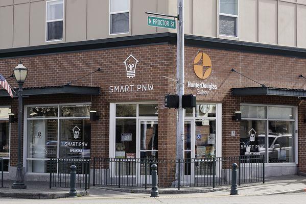 Outside of our showroom