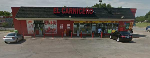Although the business is K&N, the front of the store has El Carnicero, which is what my credit card was fraudulently charged (attempted) by.