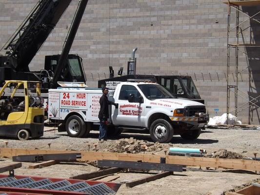 This company use our professional services to ensure that their project is completed on time.