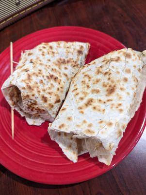 Chicken avocado wrap