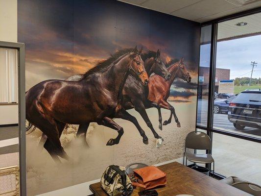 Our conference room for sales and educational meetings.