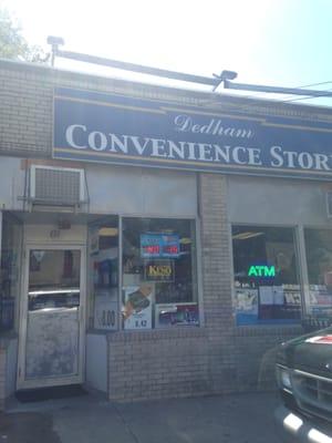 Dedham Convenience Store -- 69 Cedar Street, Oakdale Square, Dedham Storefront
