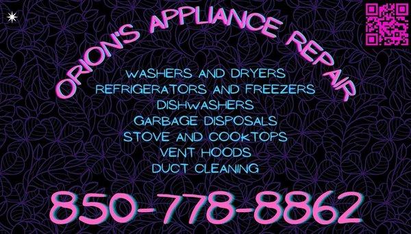 Orion's Appliance Repair
