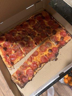 Pepperoni pizza