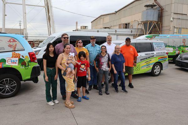 Part of the WOW team and family