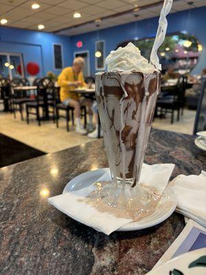 Nutella milkshake