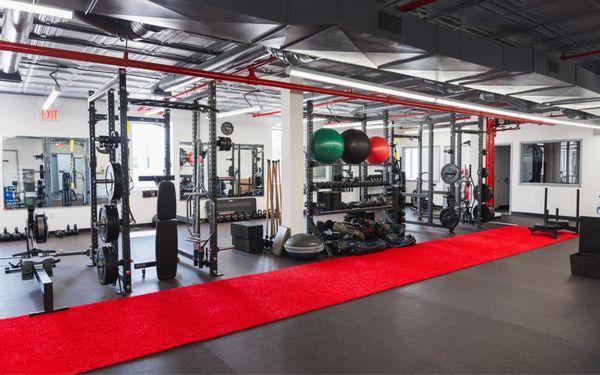 Shared Personal Training workout area