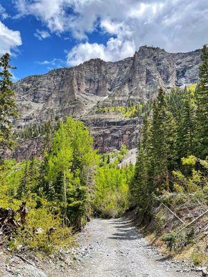 Bridal Veil Falls trail