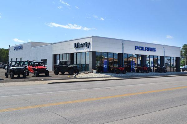 Liberty Powersports and Marine is your local Polaris, Suntracker, and Malibu dealer in Rapid City. See us for your boats, ATV, and UTVs!