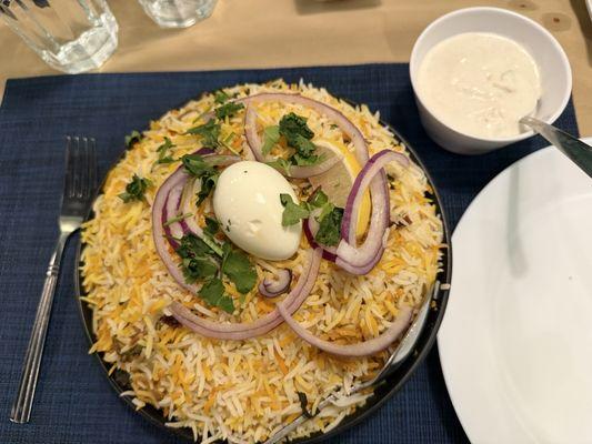 Chicken biryani