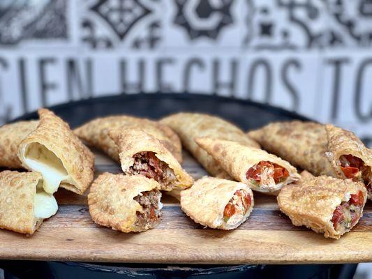 EMPANADA: cheese, beef, chicken, vegetable