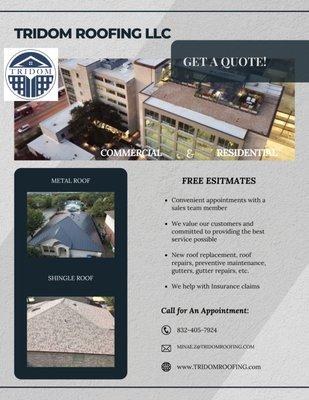 Tridom Roofing