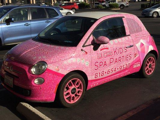 Le chic spa on wheels