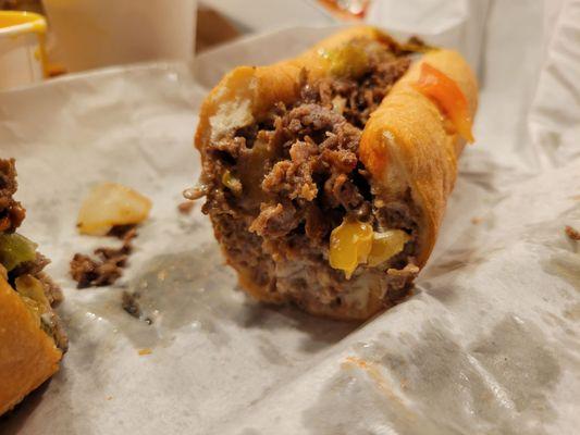 Supreme cheesesteak