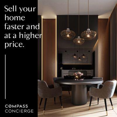 The Compass Concierge program is the latest in a suite of services designed to prepare your home for market at no up-front cost.