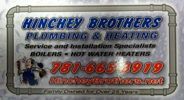 Hinchey Brothers Plumbing