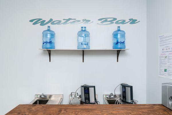 Fresh Hydrogen Rich Alkalized Water - Filling Stations