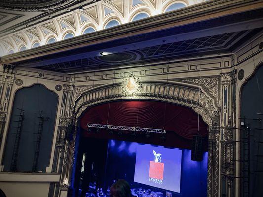 The Golden Gate Theater stage