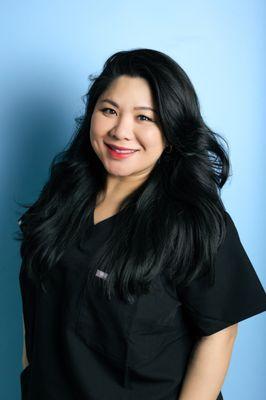 Licensed esthetician, Nai.