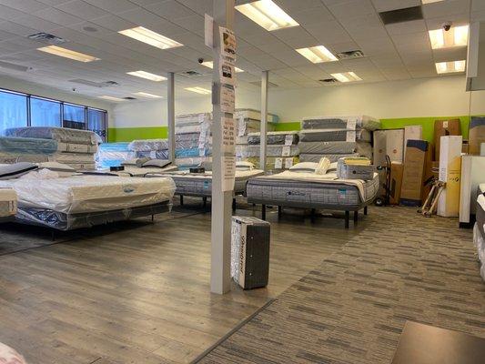 Many mattresses to choose from