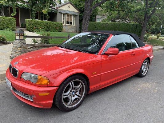 Ben did the maintenance on this car for 10 years.