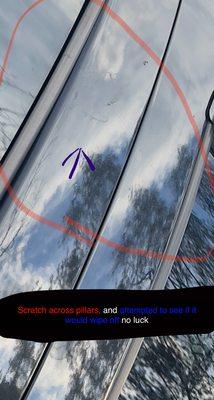 Damages done to my truck my Togi's towing