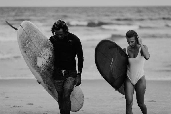 Surf Couple - Destination Elopement