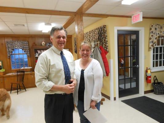 Dr Bishop and Dr Roberts