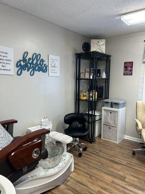 Everything is ready for next week! Open for business Tuesday