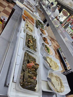 The deliciousness middle eastern food...