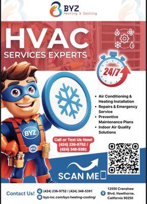 BYZ Heating & Cooling