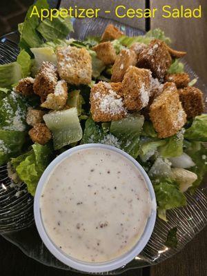 Caesar side salad