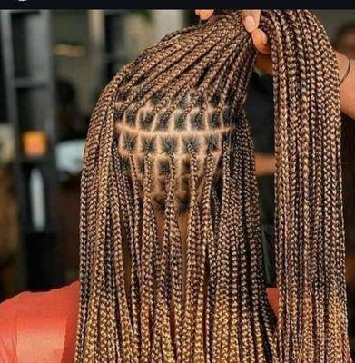 Golden Hair Braidinng