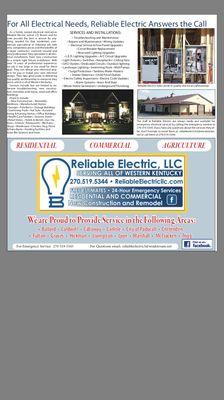 Reliable Electric, LLC