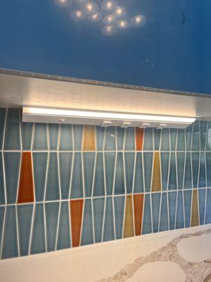 Backsplash insulation in kitchen remodel