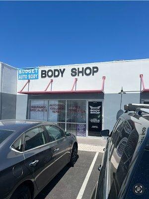 Budget auto body shop