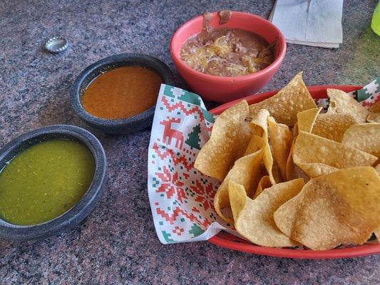 Red salsa bringing the heat!