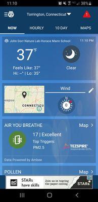 10.9.25 It's dropping pretty quickly tonight
