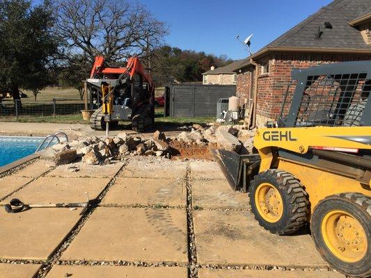 Decking..Out with the old and in with the new.