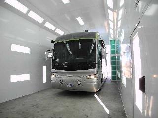 Our 40' RV paint booth