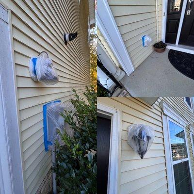 Protective measures to prevent corrosion while cleaning.