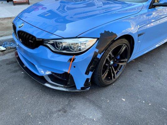 Damage on my M3